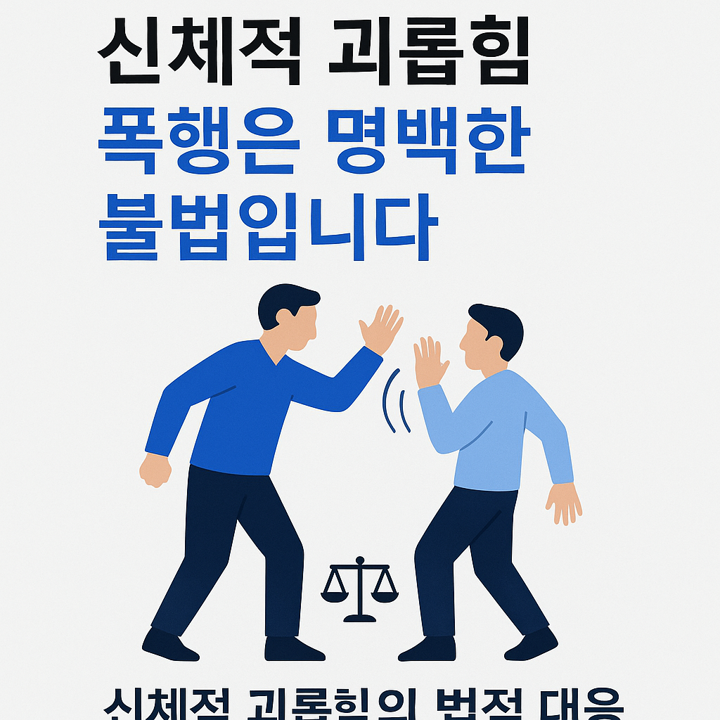 신체적 괴롭힘의 법적 대응