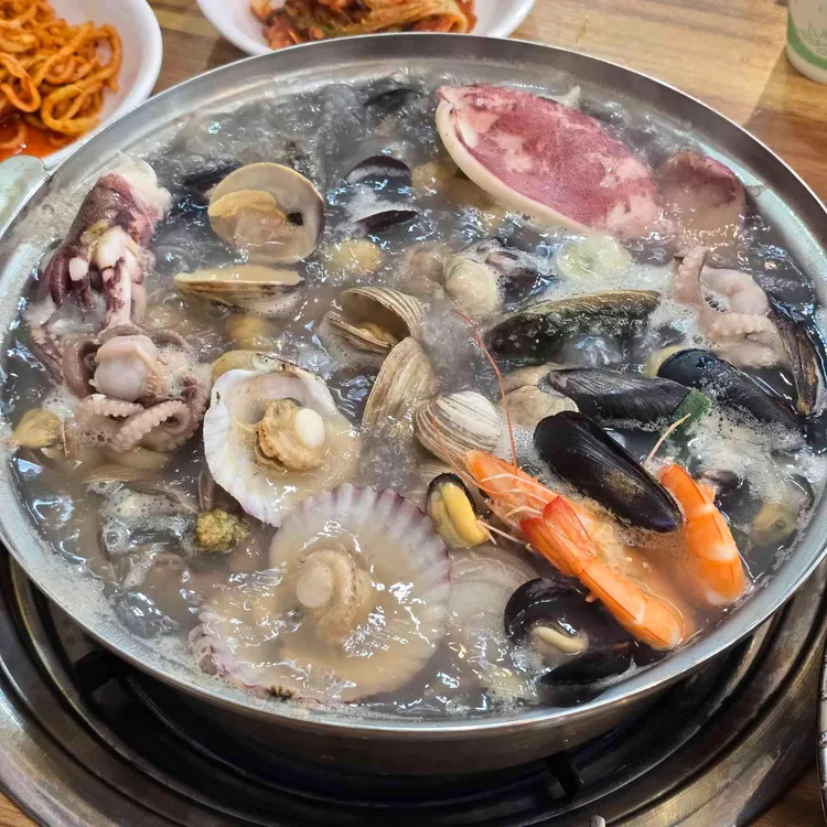 수원 곡반정동 '조개조개 칼국수'