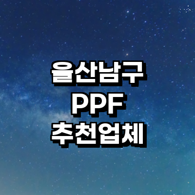 울산 남구 ppf