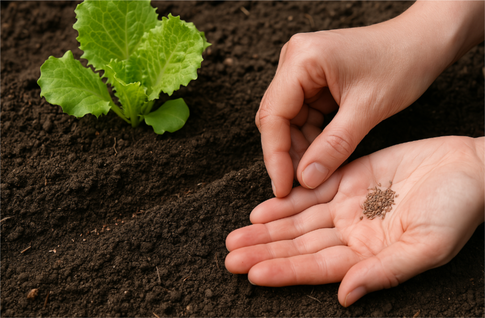 상추 씨앗 심는 법｜초보가 가장 많이 실수하는 시기와 간격