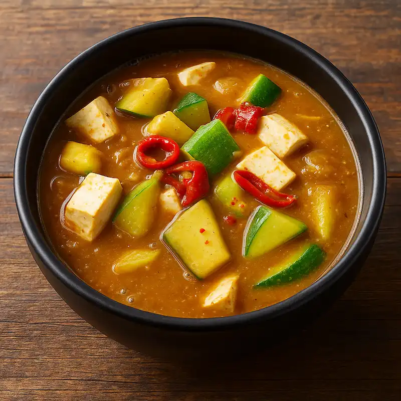 가족 건강 생각하면서 만든 된장찌개