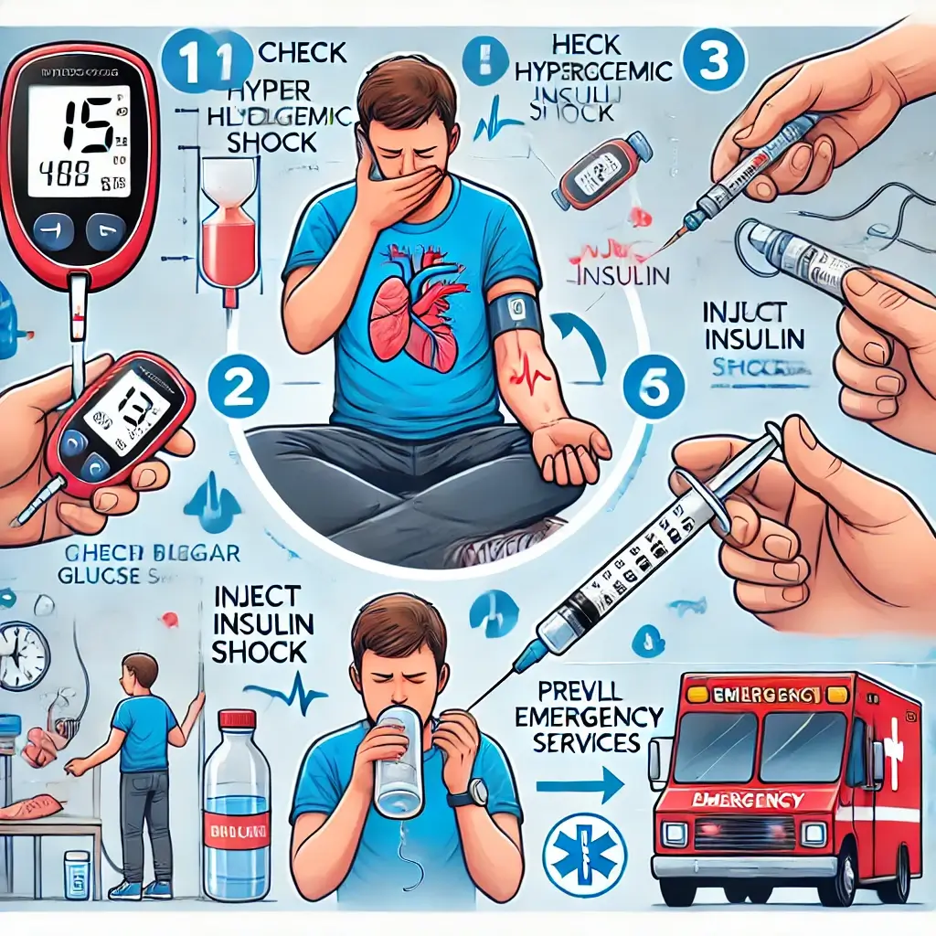 고혈당 쇼크 발생 시 대처법