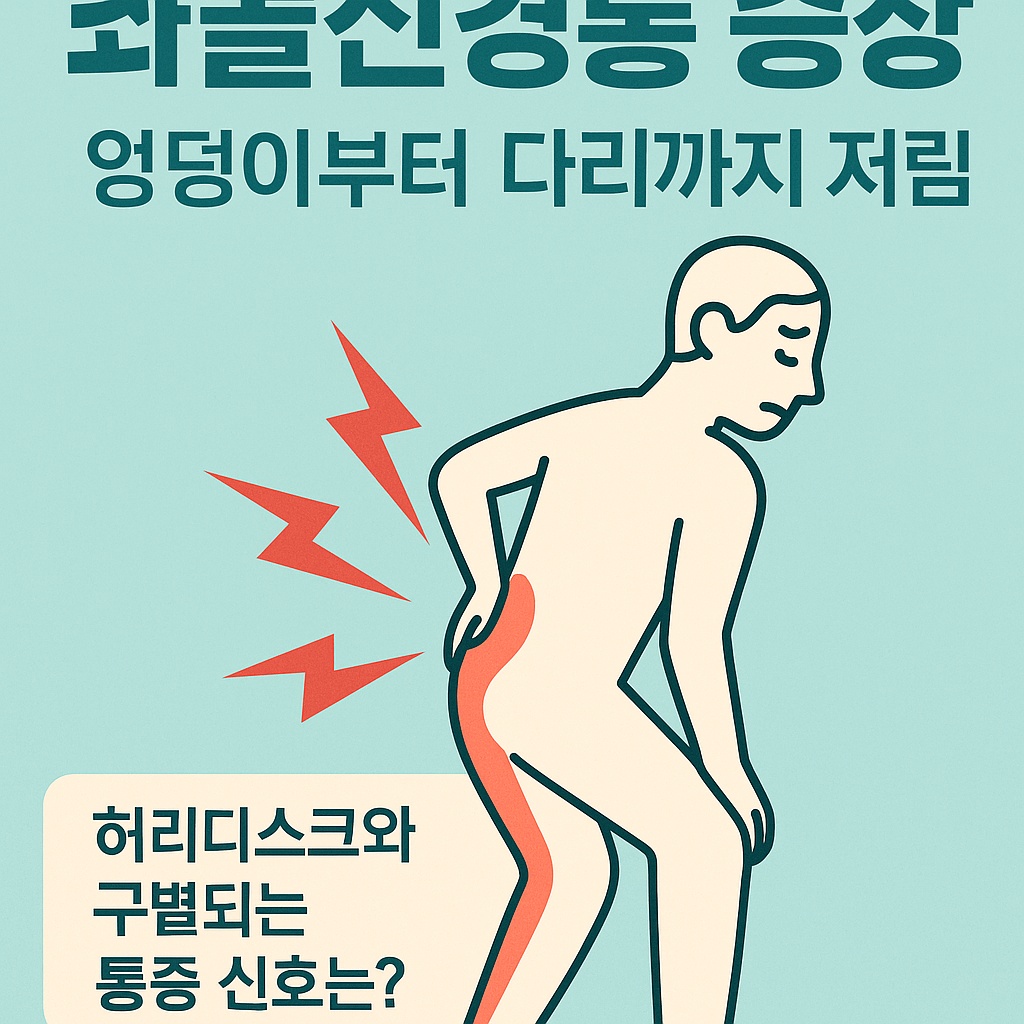 좌골신경통 증상 총정리 썸네일이미지