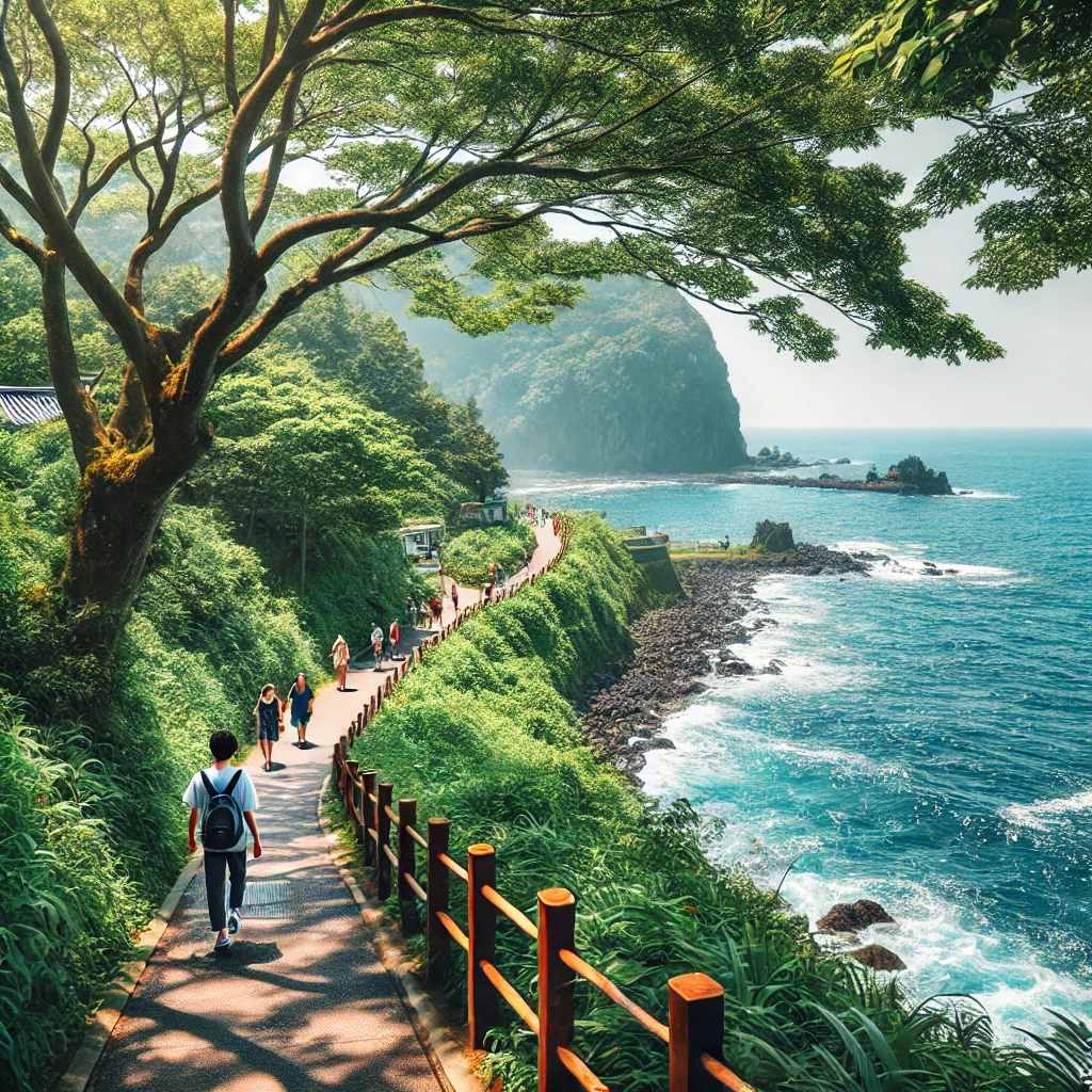 울릉도 둘레길 여름