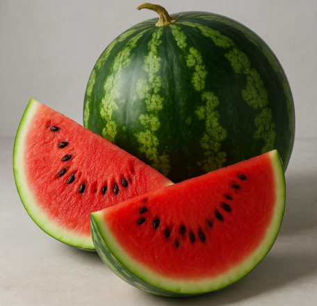 수분이많이있는수박