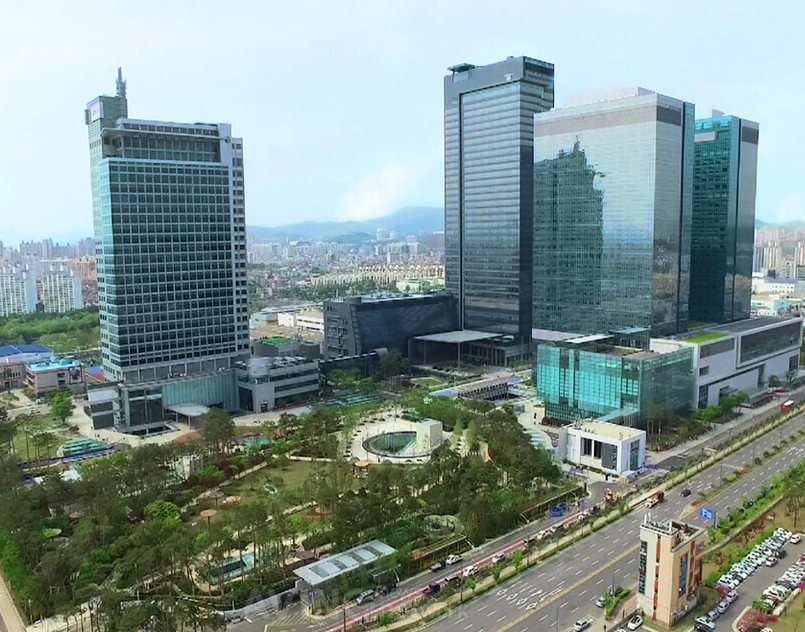 삼성전자 사옥 전경을 담은 사진