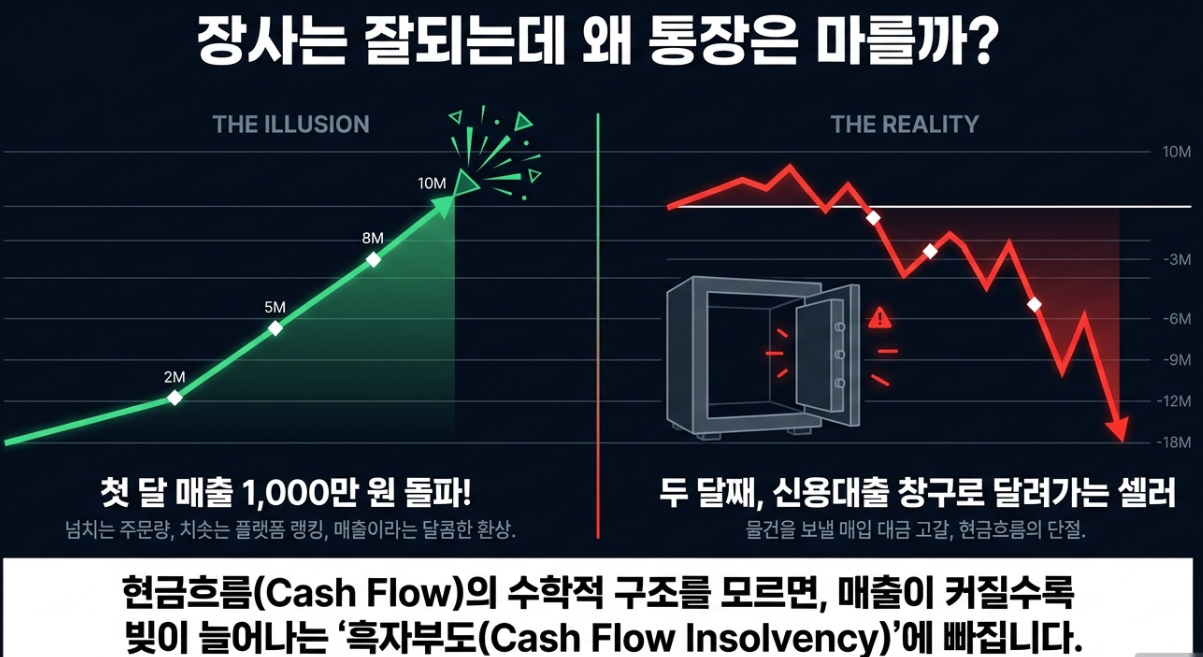 직장인 쇼핑몰 부업 흑자부도 리스크 쿠팡 네이버 스마트스토어 정산 주기 선정산 대출 수수료 팩트 체크
