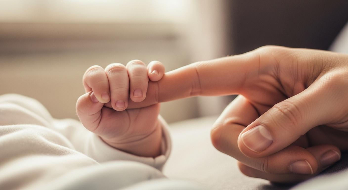 아기 열 발차움