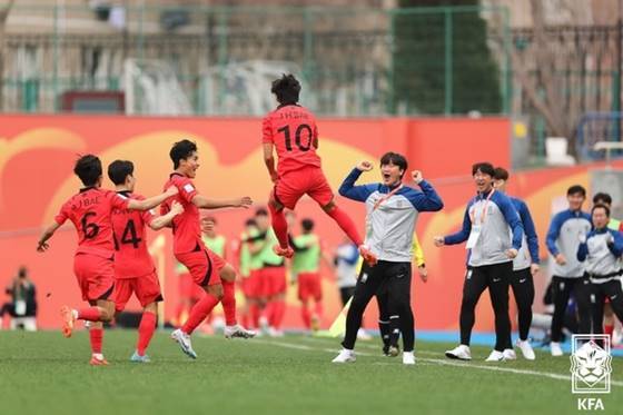 한국 중국 축구중계 올림픽대표 2023 AFC U-20 아시안컵 축구대표팀 명단 일정 8강 실시간 무료 사이트 경기중계