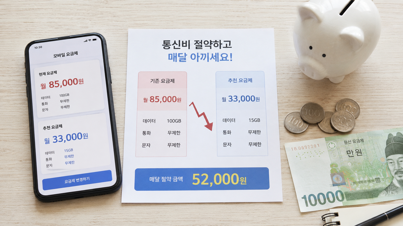 2026 알뜰폰 요금제 비교 TOP 5｜가성비 추천&middot;번호이동 방법까지