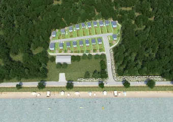 체류형 쉼터 3D 조감도와 정품 FF판넬 시공 과정_5