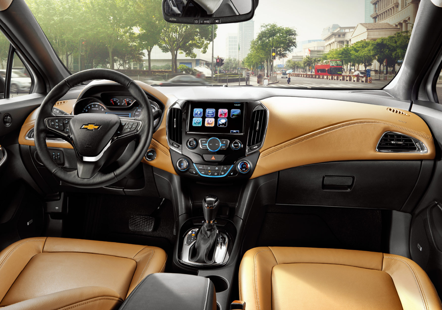 쉐보레 크루즈 2018년형 실내 사진 출처 쉐보레