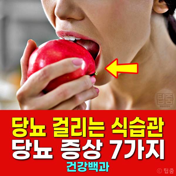 당뇨 증상 당뇨 걸리는 식습관