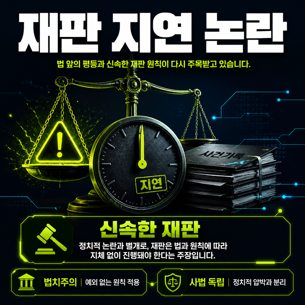 재판 지연 논란