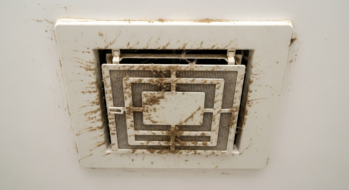 욕실 환풍기 먼지 제거하는 방법