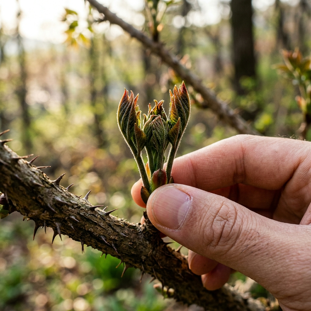 두릅 효능 봄나물 새순 채취