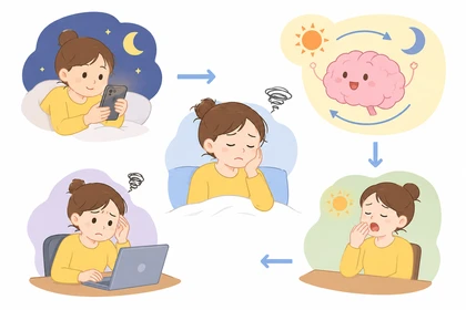 늦게 자는 생활과 피로 영향 정리10