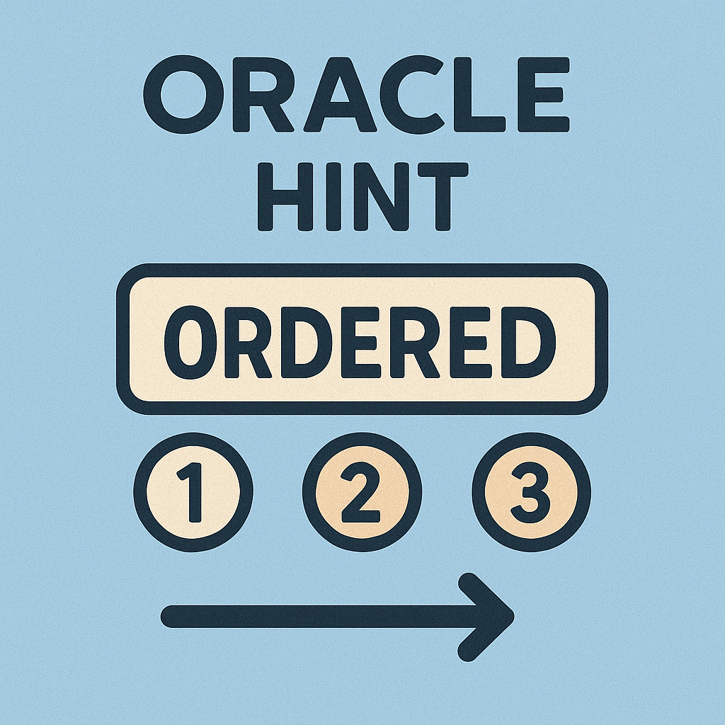 ORDERED 힌트 완벽 분석과 실전 활용 전략
