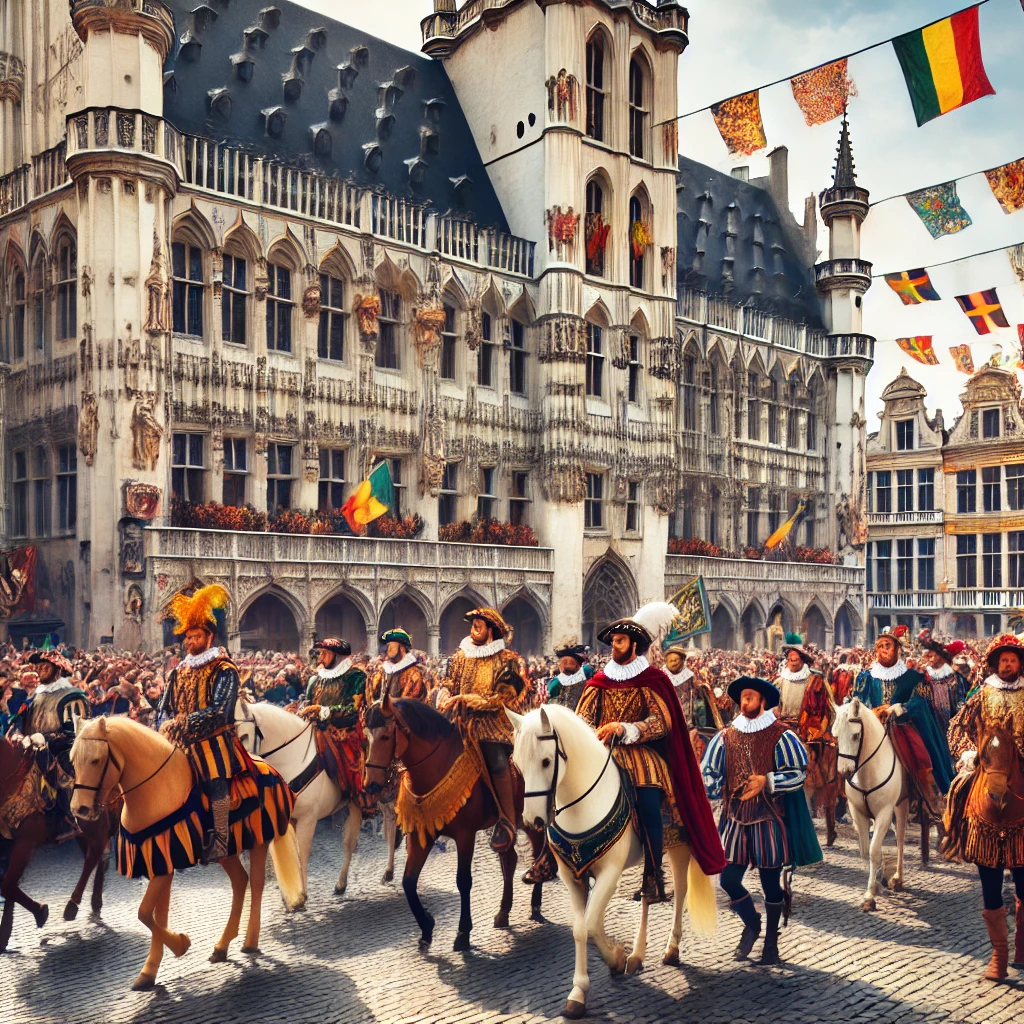 중세의 역사 재현 : 화려한 오메강 축제