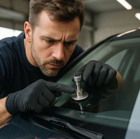 자동차 유리 복원과 교체 기준