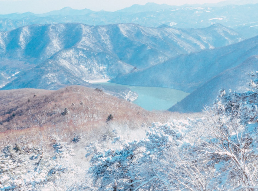 발왕산케이블카 겨울1