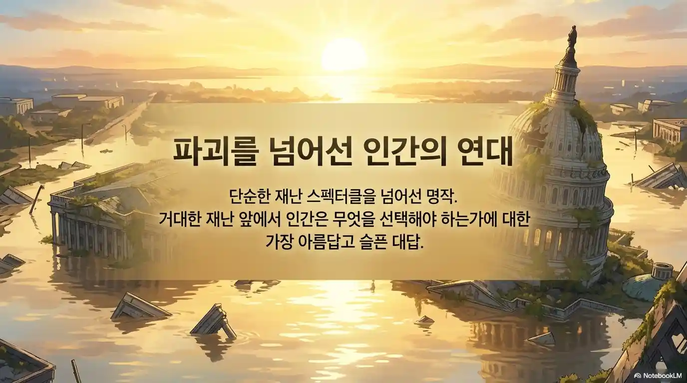 딥 임팩트 재난 앞 인간 연대 마무리 이미지 - 스펙터클 넘어 감정 깊이 선택한 1998년 SF 명작