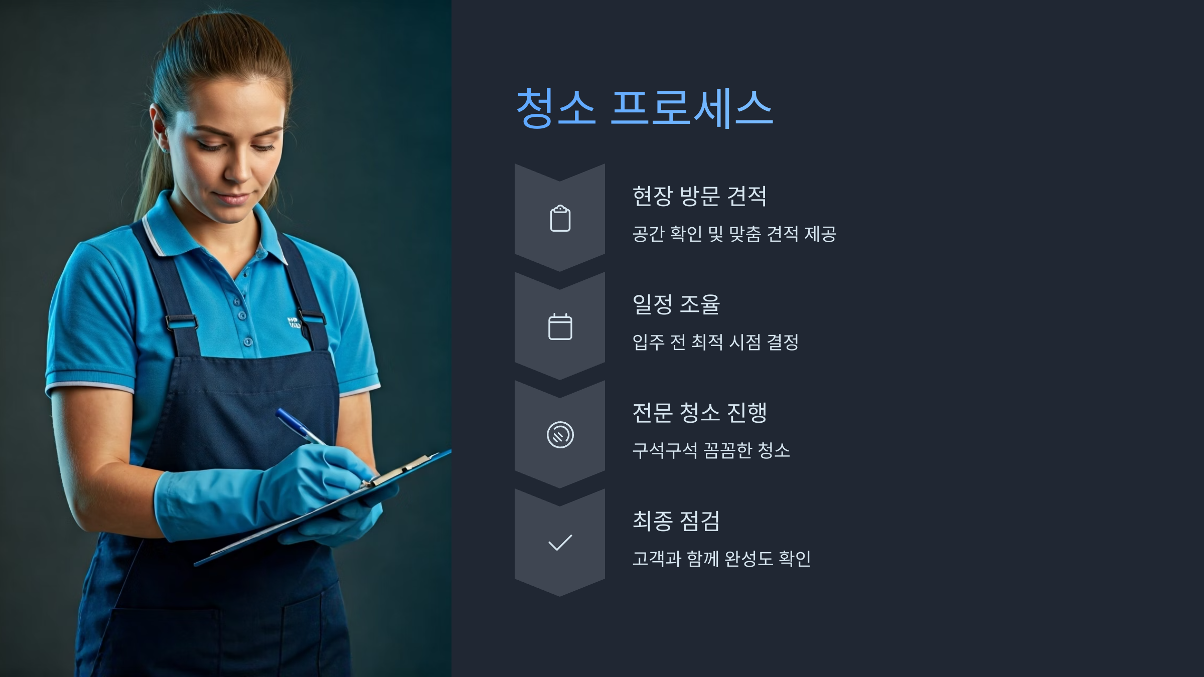 양평 입주청소 프로세스