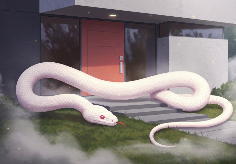 뱀이 집안으로 들어오는 꿈 해몽