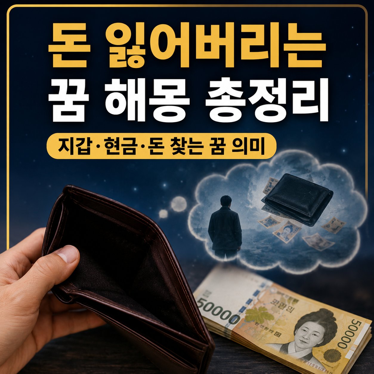 돈 잃어버리는 꿈
