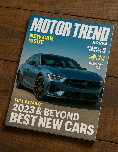 모터 트렌드 잡지 사진