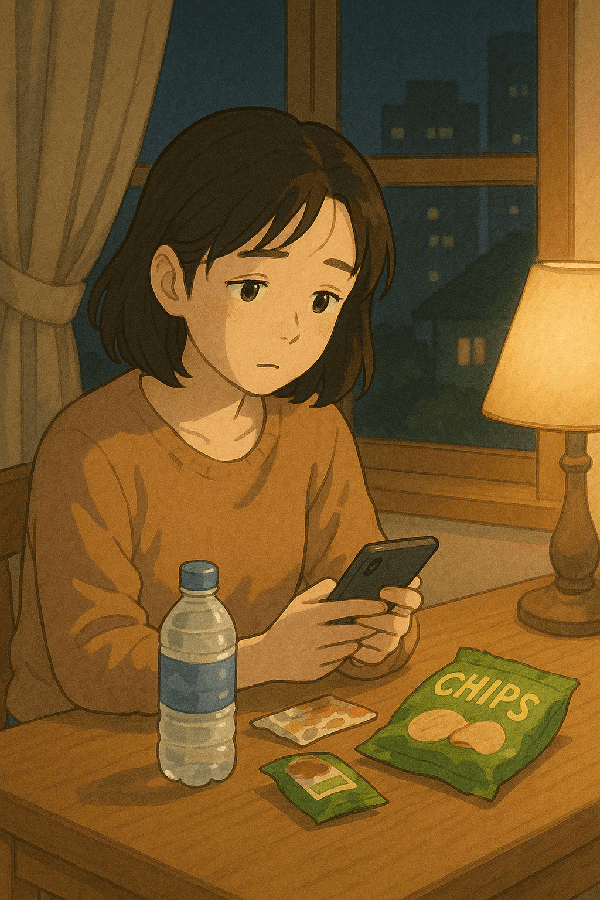 “그날 밤, 나는 나의 소비를 처음으로 의심했습니다”