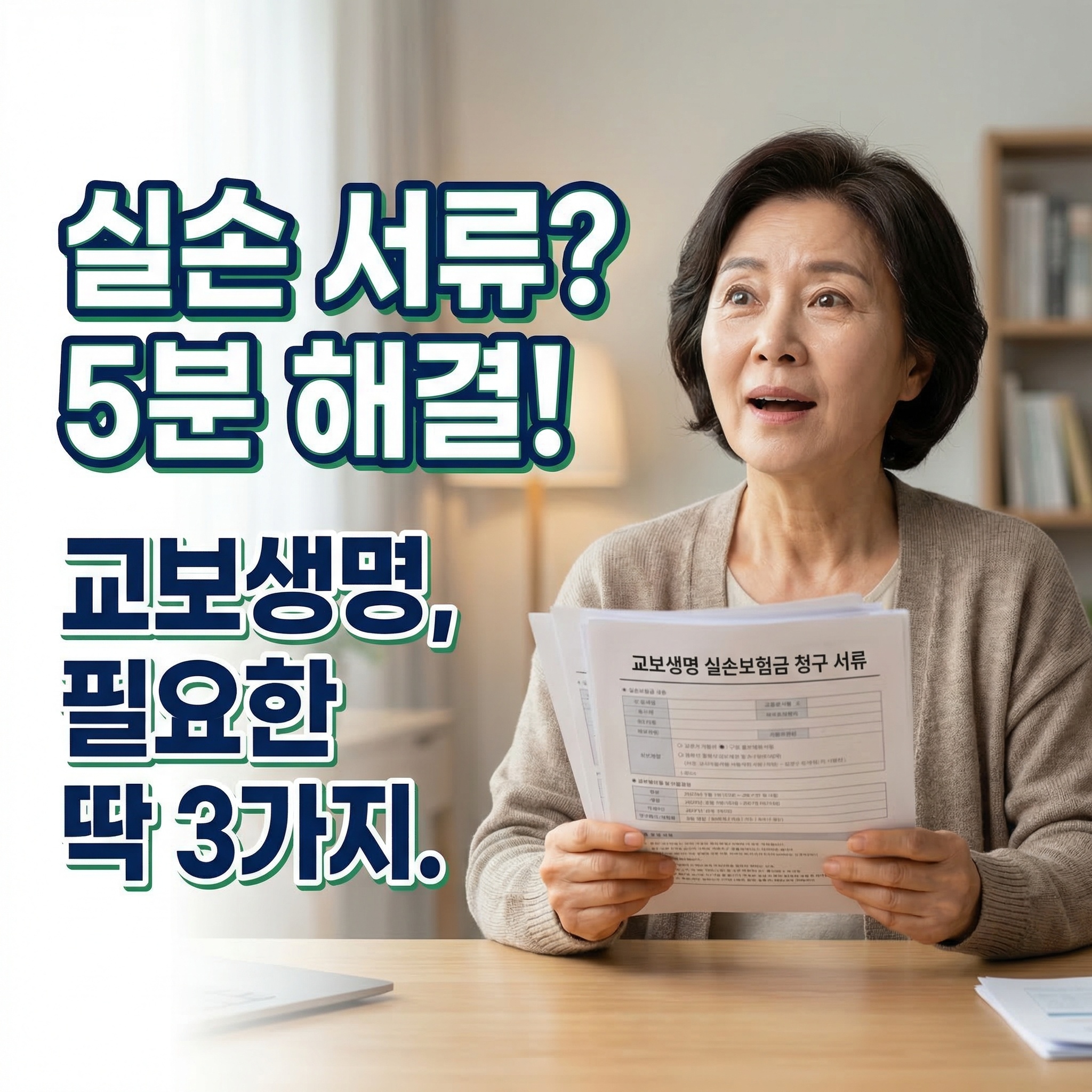 교보생명 실손보험 청구서류 알아보기