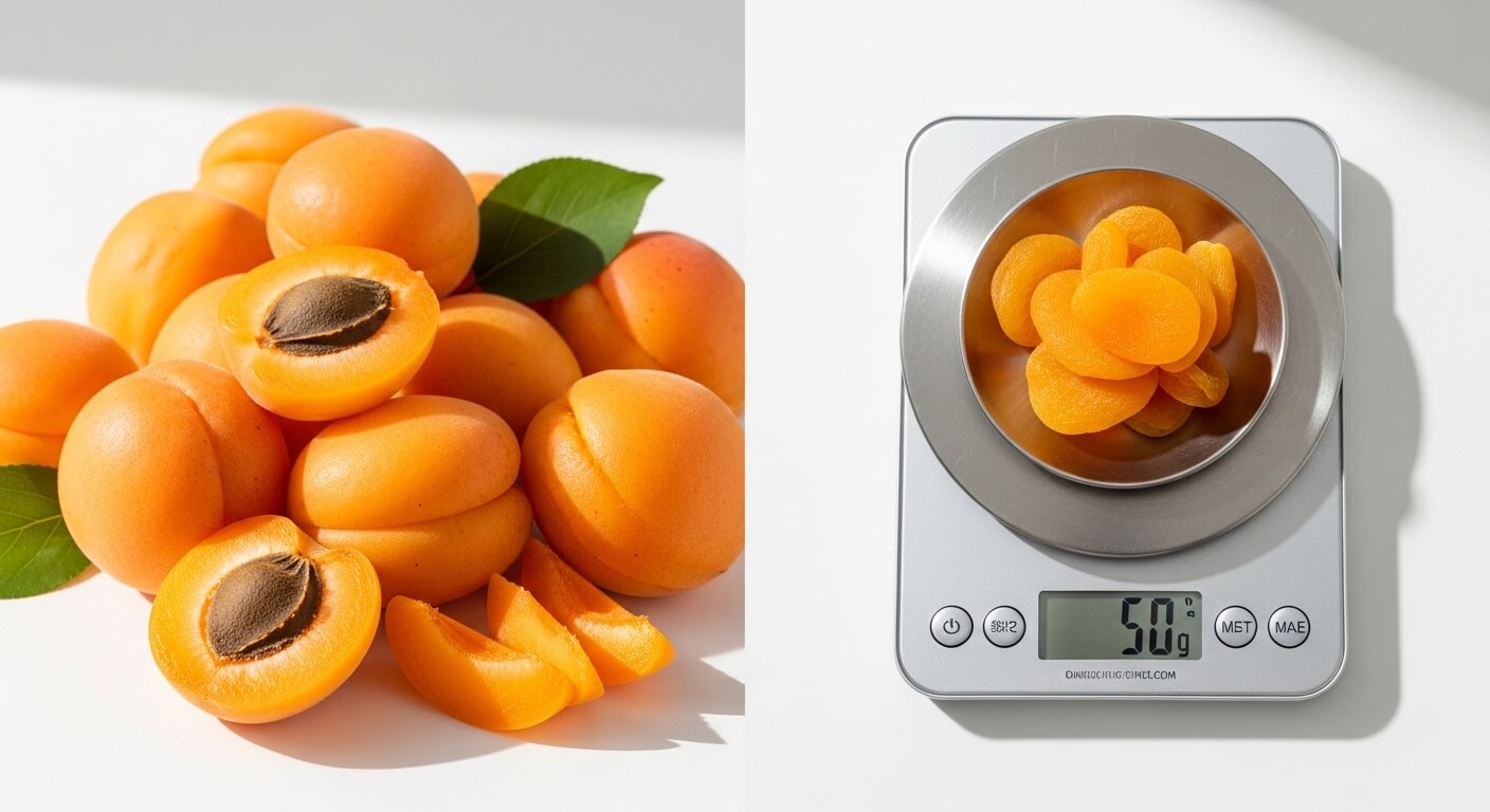 칼로리차이: 수분 함량이 만드는 결정적 차이