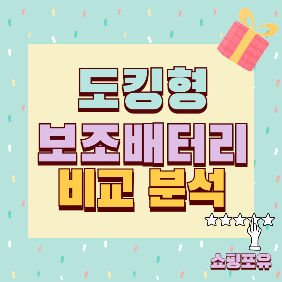도킹형 보조배터리 추천