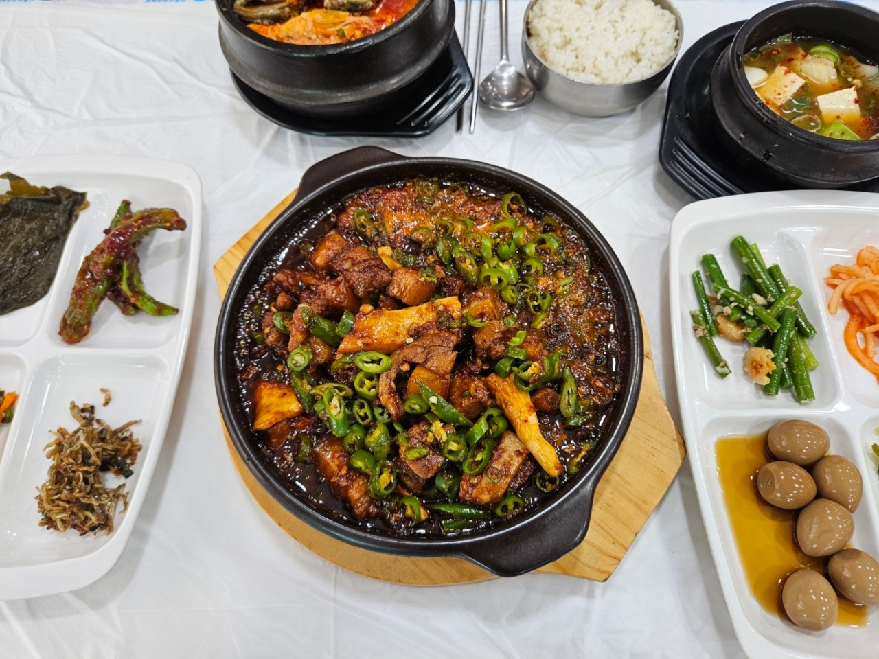 경주 달개비 순두부