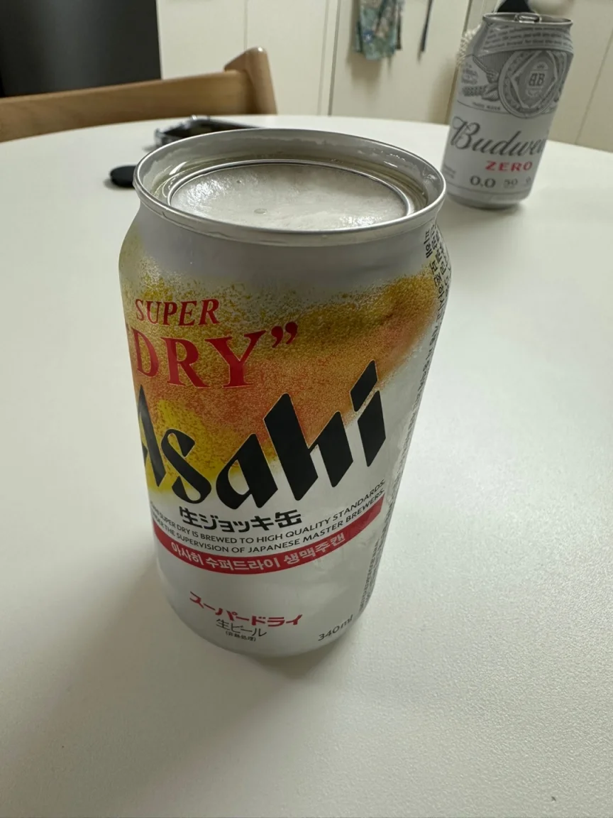 아사히 캔맥주