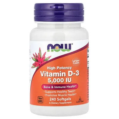 NOW Foods - Vitamin D3 5000IU