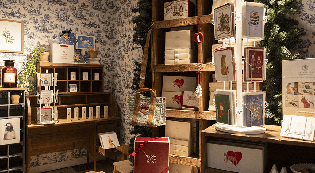 더현대 서울 크리스마스 빌리지 모습