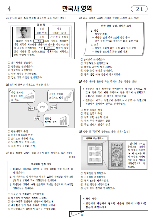 2020-3월-고1-모의고사-한국사-기출문제-다운