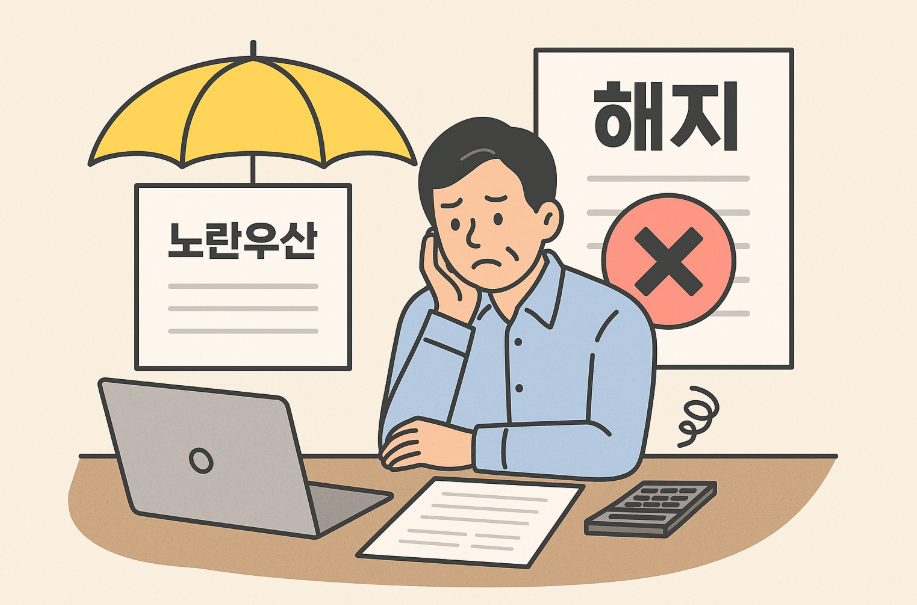 노란우산공제 해지 전 꼭 확인! 환급금 계산