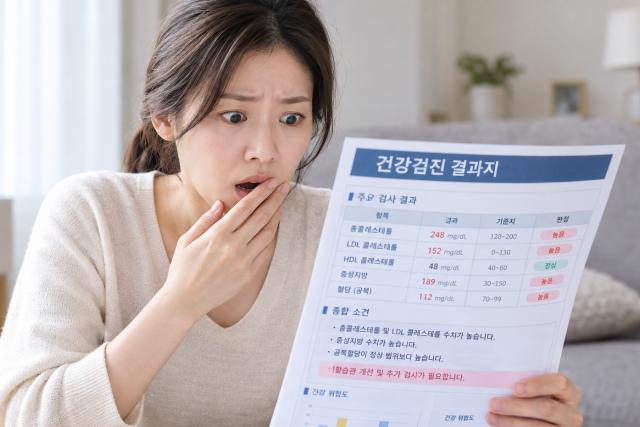 콜레스테롤 수치 높으면 혈관 생로병사의 비밀