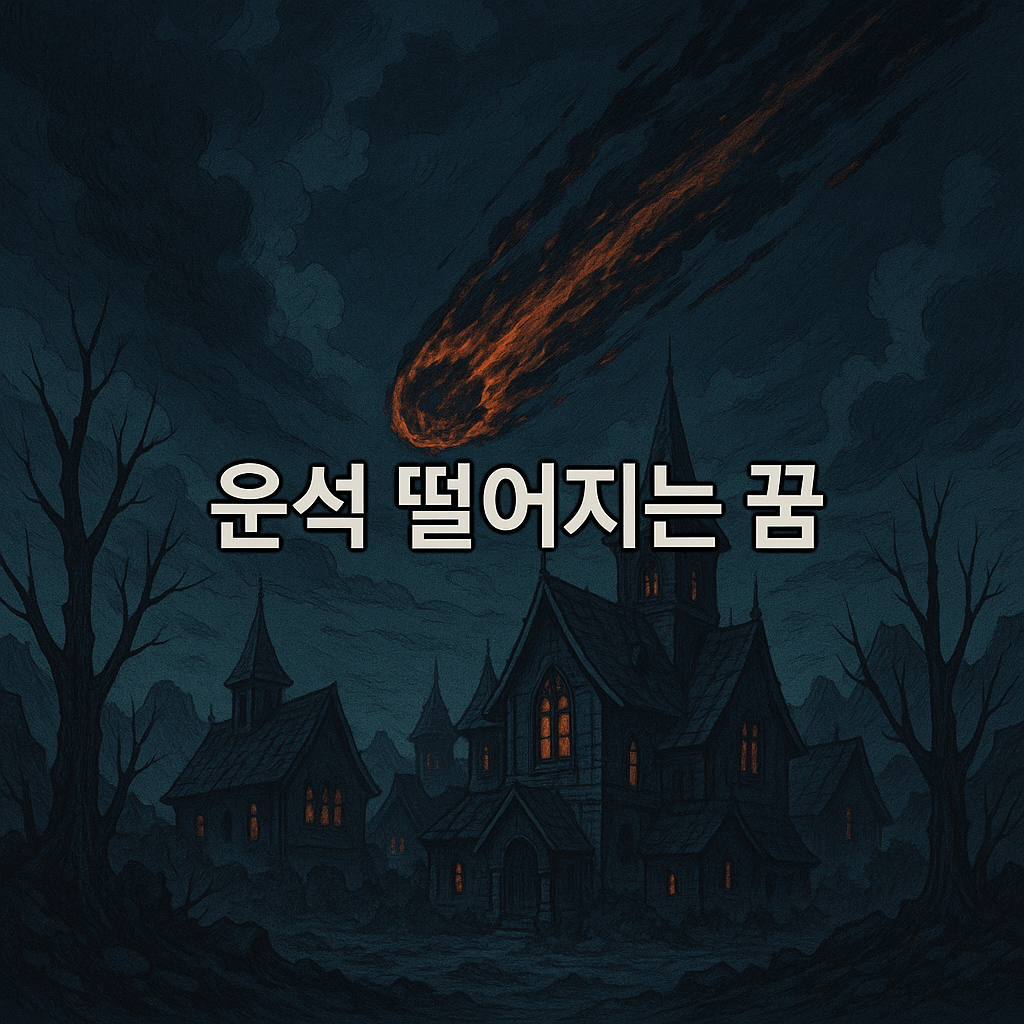 운석 떨어지는 꿈 해몽