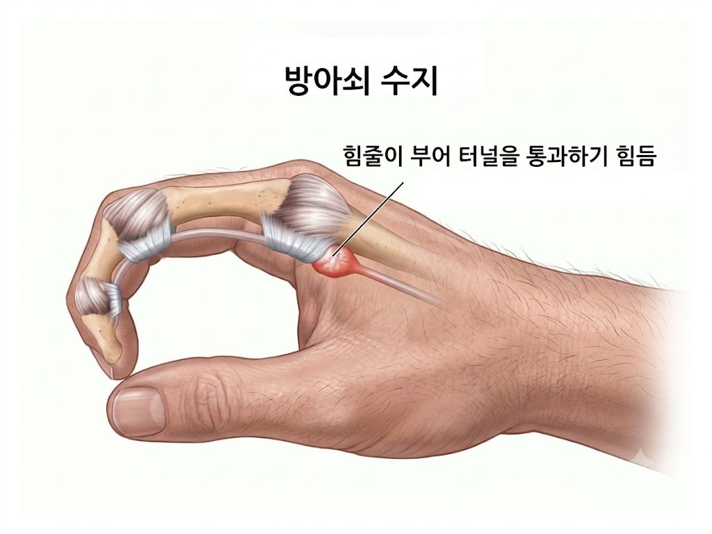 방아쇠 수지 증후군