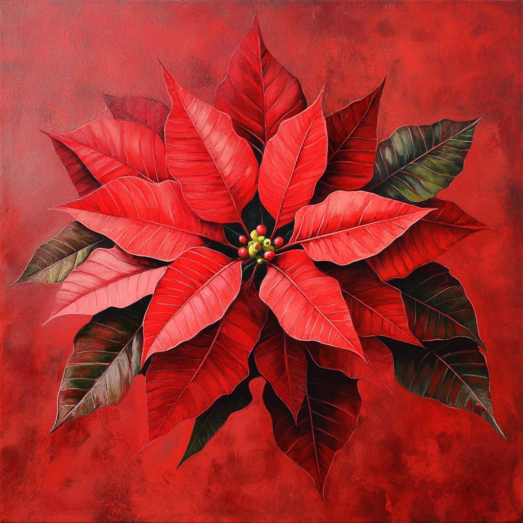 계절에 따른 포인세티아 관리법