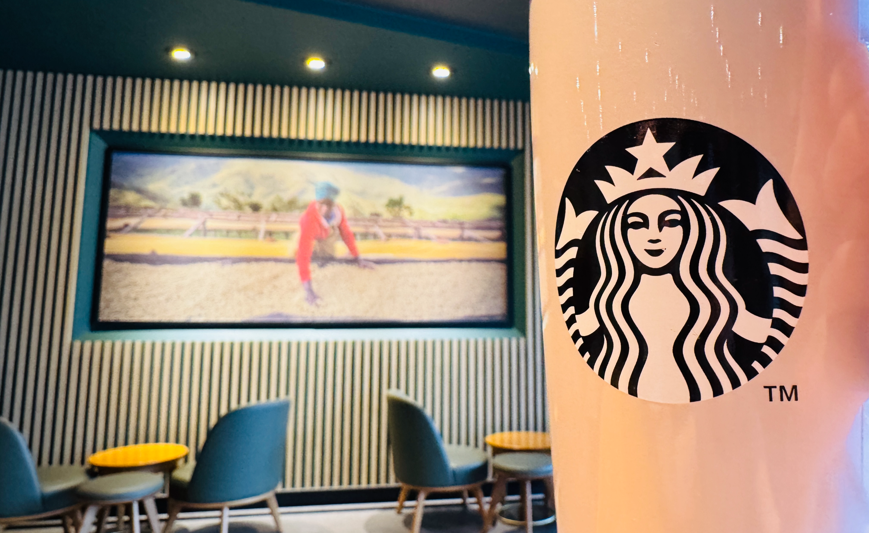 스타벅스 내부 사진