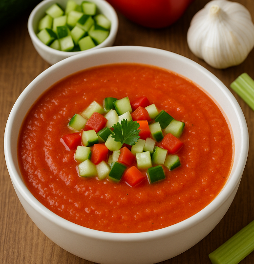 스페인 전통 음식 가스파초 관련 사진