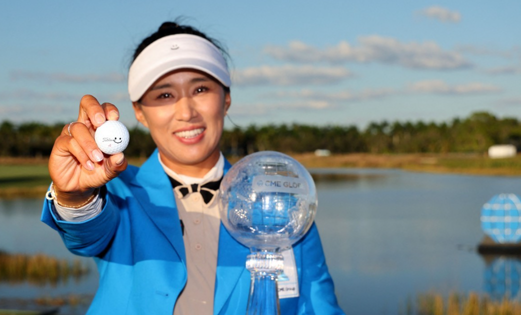 '샷이글' 양희영, 상금 26억, LPGA 최종 CME챔피언십 우승