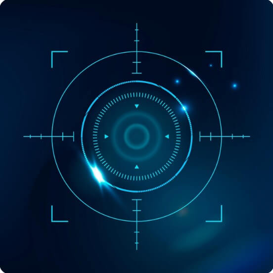 근시 테스트 하는 모습