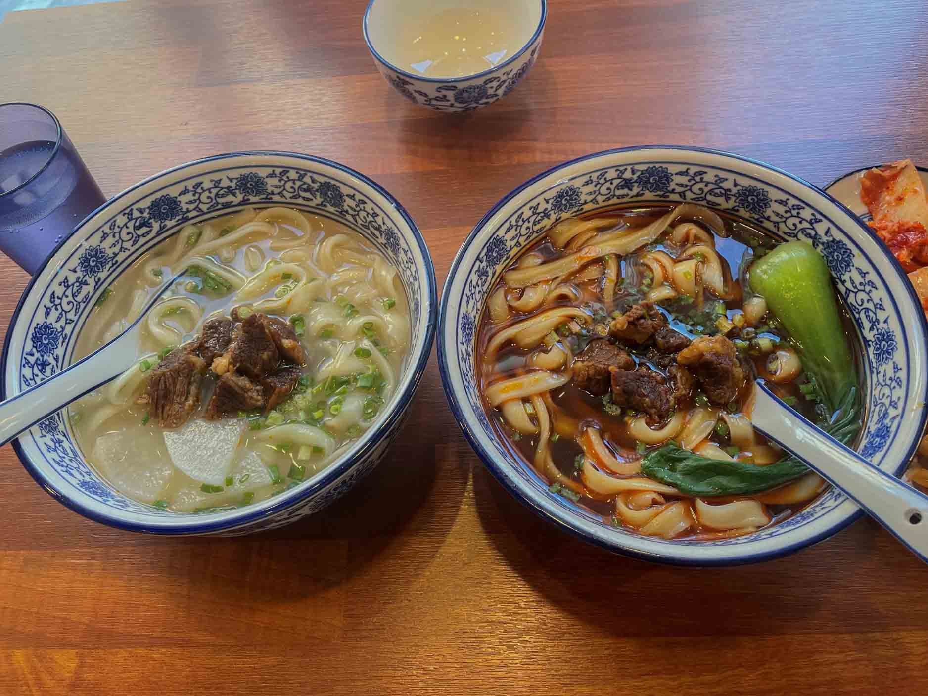 전대후문 맛집 호미도 우육도삭면
