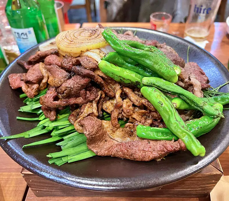투데이 맛있는 메뉴 오리숯불구이, 오리 리소토, 오리 막국수, 오리 백숙 맛있는 식당 추천 부산 해운대 중동역 맛집